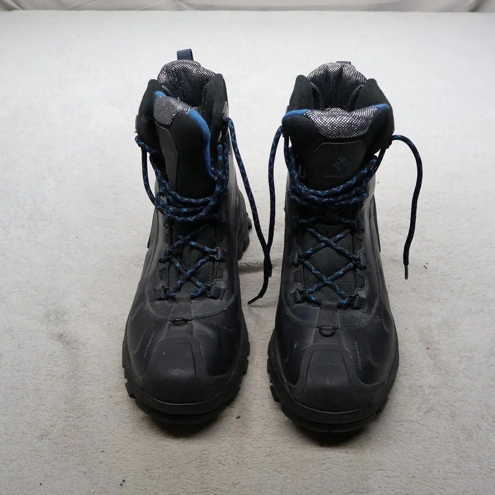 Columbia Mens 12 Snow Boots Black Bugaboot Plus IV Omni Heat BM5978-010 NWD